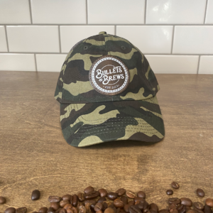 Hat with Leather Logo Patch